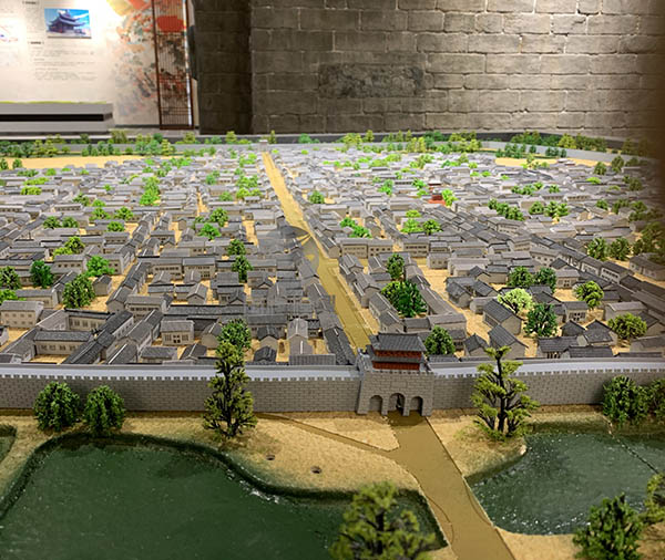 松溪县建筑模型